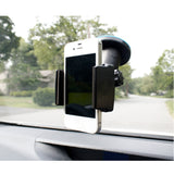 SmartCradle Windshield and Dashboard Car Mount Holder Bracket for Smartphones, including All iPhones, All Samsung Galaxies, Galaxy Edges and Galaxy Notes, LG G4, LG G5, LG V10, Nexus 5X, Nexus 6P, Moto X Pure, Xperia Z5, HTC One M9 and more