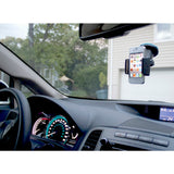 SmartCradle Windshield and Dashboard Car Mount Holder Bracket for Smartphones, including All iPhones, All Samsung Galaxies, Galaxy Edges and Galaxy Notes, LG G4, LG G5, LG V10, Nexus 5X, Nexus 6P, Moto X Pure, Xperia Z5, HTC One M9 and more