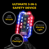Electronic Whistle, Warninglight & Flashlight