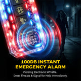 Electronic Whistle, Warninglight & Flashlight