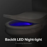 SmartBidet SB-1200 Advanced Electric Bidet Seat for Elongated Toilets with Remote Control (2 Types)