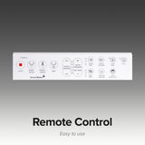SmartBidet SB-1200 Advanced Electric Bidet Seat for Elongated Toilets with Remote Control (2 Types)