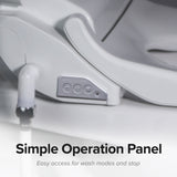 SmartBidet SB-1200 Advanced Electric Bidet Seat for Elongated Toilets with Remote Control (2 Types)