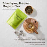 Adamhyang Korean Mugwort Tea 0.04 oz (1g) * 25 Tea Bags