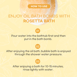 LAVOBANO Soft, Non-Irritant, Relaxing bath bomb, ROSETTA, CITRON, LA BEAUTE BUBBLE  (3 packs)