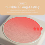 [TRUECOOK OFFICIAL] Induction Non-Stick Eco Ceramic Beige Giant Egg Roll Pan