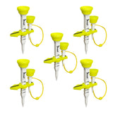 Birdie1 Smart Golf Tees (Long Tees+Short Tees) 1P, ( 4colors ) 5ea,10ea