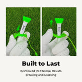 Birdie1 Smart Golf Tees (Long Tees+Short Tees) 4P (Yellow+Green+Blue+Orange), Gift Set