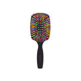 Rainbow volume S paddle brush (Black)-5 colors