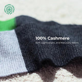 ERKHES CASHMERE 100% MUFFLER POINT (3 colors)