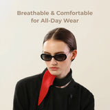 ERKHES CASHMERE 100% MUFFLER POINT (3 colors)