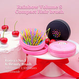 Rainbow volume S brush Compact (Black)-3 colors