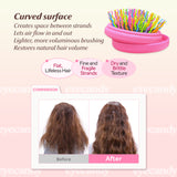 Rainbow volume S brush Compact (Black)-3 colors