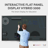 Interactive Flat Panel Display Hybrid 5000 (65", 75", 86"-3 Sizes)