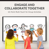 Interactive Flat Panel Display Hybrid 5000 (65", 75", 86"-3 Sizes)
