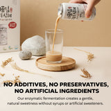 Korean Vegan Oat Drink with Beta-Glucan – Plant-Based Protein & Cholesterol Support (15 Cans × 180 ml / 6.08 fl oz)