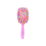 Rainbow volume S paddle brush (Black)-5 colors