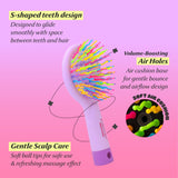 Rainbow volume S brush (Medium Black)-5 colors