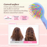 Rainbow volume S brush (Medium Black)-5 colors