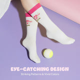 Michelo Learns DESIRE Let’s Rock 1 – Statement Socks / Unisex, White