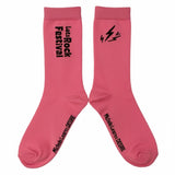 Michelo Learns DESIRE Let’s Rock 4 – Statement Socks / Unisex, Pink