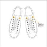 12 PCS No More Shoelace Silicone Anchors - Lace Lock Clip, Fit All Shoelace (3 sets)