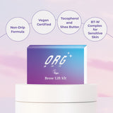 ORG Brow Lift Perm Kit - A self-kit that anyone can use easily and conveniently