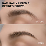ORG Brow Lift Perm (1st Agent, 2nd Agent: 1g each - 10 Sets) - Non-drip, low-irritation, odor-reducing formula for safe brow lifting