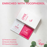 ORG Eyelash Perm (1st Agent, 2nd Agent: 1g each - 10 Sets) - Non-drip, fast-softening, low-irritation formula for safe and long-lasting curls