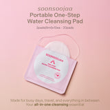 Soonsoojaa Portable One-Step Water Cleansing Pad 2pads(8ml) x 10ea (20pads) #Fits in your pouch! #Easy portable cleansing pads