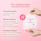 Soonsoojaa Portable One-Step Water Cleansing Pad 2pads(8ml) x 10ea (20pads) #Fits in your pouch! #Easy portable cleansing pads