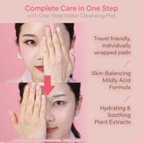 Soonsoojaa Portable One-Step Water Cleansing Pad 2pads(8ml) x 10ea (20pads) #Fits in your pouch! #Easy portable cleansing pads