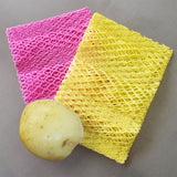 K-CORNSSIL PLA Potato Peeling Scrubber, 4pcs/pack (Pink/Yellow)
