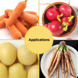 K-CORNSSIL PLA Potato Peeling Scrubber, 4pcs/pack (Pink/Yellow)