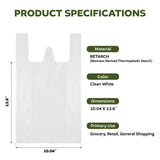 RETARCH White Plastic Bag L