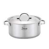 SHINE 3PLY Stainless steel Saucepot (3types)