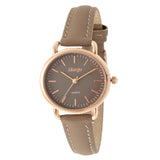 SIARGO SG-002 SWB Caper Collection 28mm Women’s Quartz Watch with Italian Leather Strap - 2 Colors