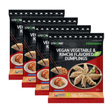 DAMDUONE Vegan Vegetable Dumplings 14.8 oz per bag, 4 pack