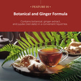Wonder Pterosin – Pterosin & Ginger Liquid Tea for Healthy Brain and Bones, 2.37 fl oz (70 ml) x 30 pouches