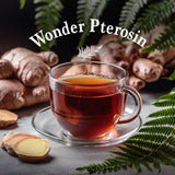 Wonder Pterosin – Pterosin & Ginger Liquid Tea for Healthy Brain and Bones, 2.37 fl oz (70 ml) x 30 pouches