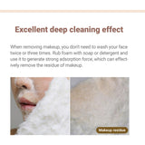 100% Viscose Facial Washcloth, Makeup Remover Cloth for Face, Excellent Deep Cleansing (6.7” x 9.4” White and Beige), 2 pack