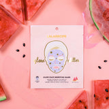Hyarluronic acid and Amino acid give Moisture and Soothing 88.5% of Skin-Friendly Natural Ingredients. Morning, Night Useable Full face Moisture & Lifting effects Hydrogel Mask