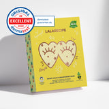 Lalarecipe Heart Goggle Brightening Mask 10pcs - Pineapple extract, pure Vitamin C, Brightening effect, Soothing care, Natural original Ingredients, Cooling Effects (10pcs) made in Korea