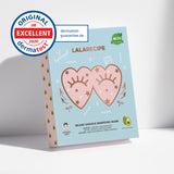Lalarecipe Heart Goggle Moisture Mask 10pcs - moisturizing, avocado extract, Hyaluronic acid, lifting care, for cheeks, soothing care, Natural Ingredients (10pcs) made in Korea