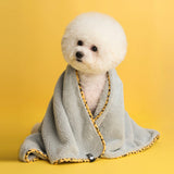 PET’S FAVORITE TOWEL , Premium High Quality Microfiber Pet Towel, Ultra-Absorbent, Quick Drying Towel,, Made in Korea