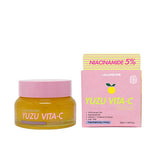 YUZU (Citrus fruit) Vitamin C and 12 kinds of Vitamin  Ampoule, VEGAN, Cream 1.69 fl. oz