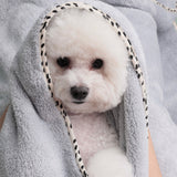 PET’S FAVORITE TOWEL , Premium High Quality Microfiber Pet Towel, Ultra-Absorbent, Quick Drying Towel,, Made in Korea