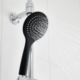 Wide colorful handheld shower head with silicone grip 6 colors