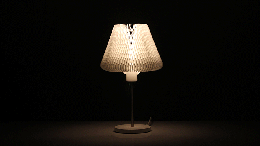 Dlight Transformable Lamp Shade Table Lamp