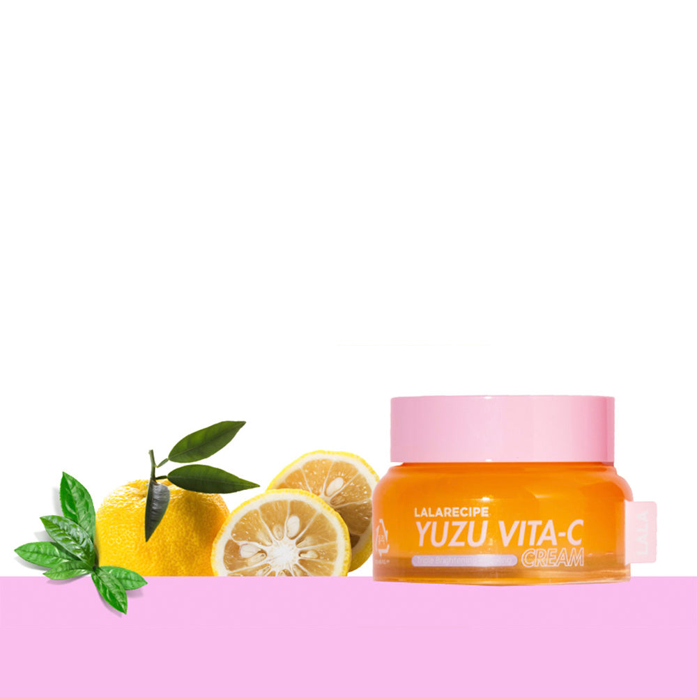YUZU (Citrus fruit) Vitamin C and 12 kinds of Vitamin  Ampoule, VEGAN, Cream 1.69 fl. oz